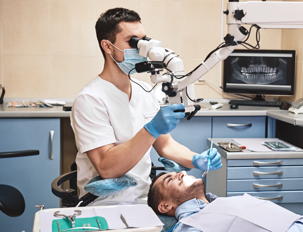 лечение зубов с микроскопом в томске